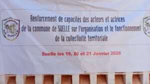 Commune de Suelle/Formation de Renforcement de capacités : Acteurs et actrices locaux conscients de leur role et mission pour impulser le développement local