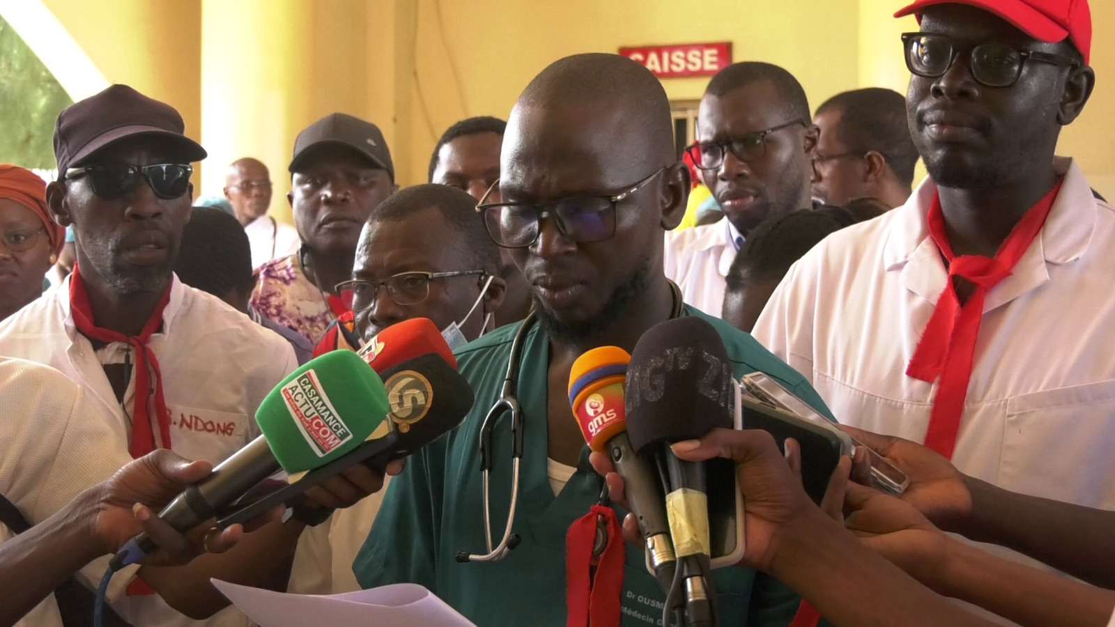 Ziguinchor/Santé : COMMUNIQUÉ DE L’INTERSYNDICALE DE L’HÔPITAL DE LA PAIX