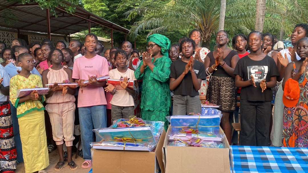 Ziguinchor/Rentrée scolaire 2026 : Pour une éducation équitable et durable, Aminata Angélique Manga et IKANA en mode Solidaire